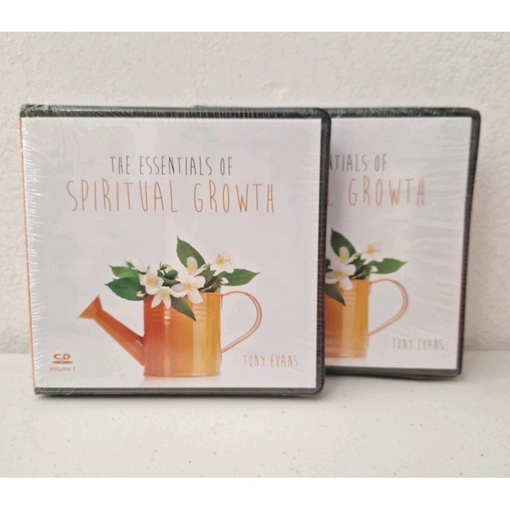 TONY EVANS The Essentials of Spiritual Growth VOLUME 1 & 2 SET (CD Audiobook)